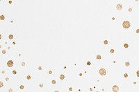 Glittery dots celebration background psd