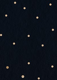 Gold dots invitation card vector black background