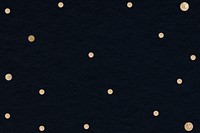 Gold dots black background vector