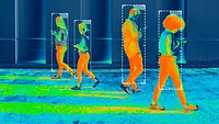 Body temperature psd infrared thermoscan