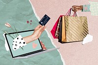 Cashless online shopping in the new normal with contactless delivery