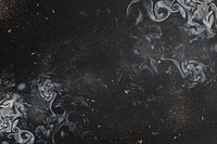 Black smoky art abstract background