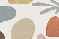 Abstract pattern psd earth tone design