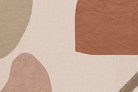 Memphis pattern psd earth tone design