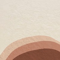 Background vector with semicircle in earth tone design