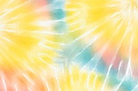 Tie dye background vector with rainbow watercolor paint