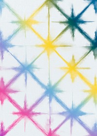 Tie dye pattern background psd with colorful watercolor paint
