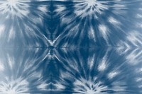 Shibori background psd with indigo blue pattern