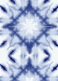 Shibori pattern background psd in indigo blue color