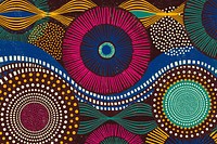 African tribal pattern background psd