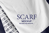 Scarf mockup psd