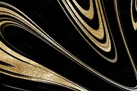 Gold liquid marble background psd