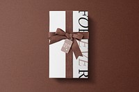 Gift box mockup psd