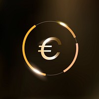 Euro sign psd money currency symbol