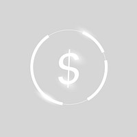 Dollar icon psd money currency symbol