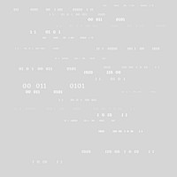 Binary code pattern psd on gray background