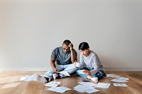 Couple managing the debt psd with design space