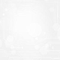 Futuristic networking technology background psd in white tone