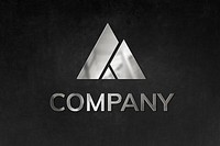 Emboss logo mockup psd for company