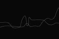 Sound wave black digital background vector entertainment technology