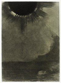 The Walleye (1887) by <a href="https://www.rawpixel.com/search/Odilon%20Redon?sort=curated&amp;page=1">Odilon Redon</a>. Original from the Rijksmuseum. Digitally enhanced by rawpixel.