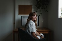 Woman working from home during the coronavirus pandemic