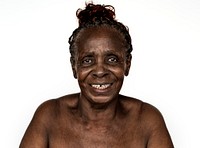 Portrait of a Congolese woman