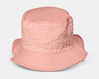 Unbleached bucket hat mockup psd streetwear accessories