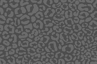 Gray leopard patterned background vector