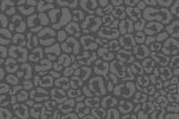 Gray leopard patterned background psd for cool apparel animal print design