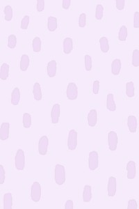 Cute purple dots pattern vector