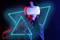 Virtual reality psd mockup entertainment technology