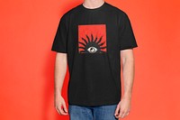 Black t-shirt, men's apparel & fashion