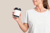 Coffee cup sleeve mockup psd