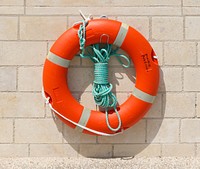 Life ring, port of Rivedoux-Plage, Ré island, Charente-Maritime, France. Original public domain image from Wikimedia Commons