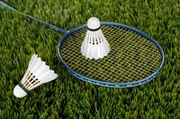 Badminton. Original public domain image from Wikimedia Commons