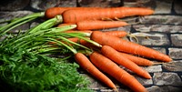 Carrots. Original public domain image from <a href="https://commons.wikimedia.org/wiki/File:Carrots-2387394.jpg" target="_blank">Wikimedia Commons</a>