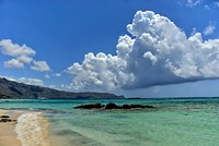 Elafonisi, an island in Greece. Original public domain image from Wikimedia Commons