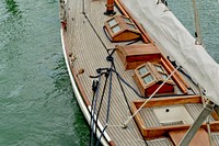 Old Kauri Sailboat. Original public domain image from Wikimedia Commons