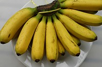 Bananas. Original public domain image from Wikimedia Commons