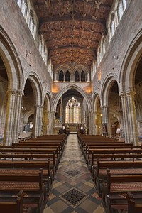 Church of St Mary The Virgin. Located in Shrewsbury, Shropshire, England, UK. Original public domain image from Wikimedia Commons