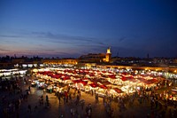 Morocco Oriental Marrakech Orient Architecture. Original public domain image from Wikimedia Commons