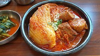 Gimchi-jjim (braised kimchi). Original public domain image from Wikimedia Commons