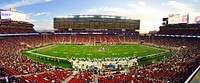 Levi's Stadium on the day of a 2015 pre-season game between the San Francisco 49ers and Dallas Cowboys. Original public domain image from Wikimedia Commons