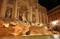 Trevi fountain. Original public domain image from <a href="https://commons.wikimedia.org/wiki/File:Trevi_fountain_at_night_(Pixabay_104754).jpg" target="_blank" rel="noopener noreferrer nofollow">Wikimedia Commons</a>