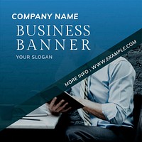 Company name business banner vector