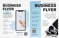 Professional business flyer template psd company introduction