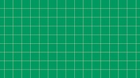 Green grid desktop wallpaper, cute design background vector