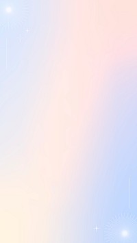 Holographic pastel mobile wallpaper, iridescent background