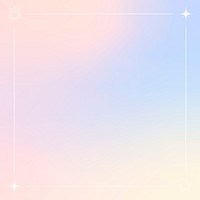 Aesthetic holographic background, iridescent design